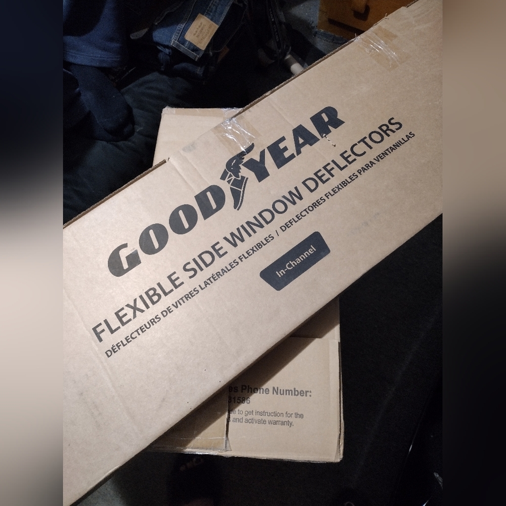 Brand New In Box GoodYear Window Deflectors - Picture 3 of 3